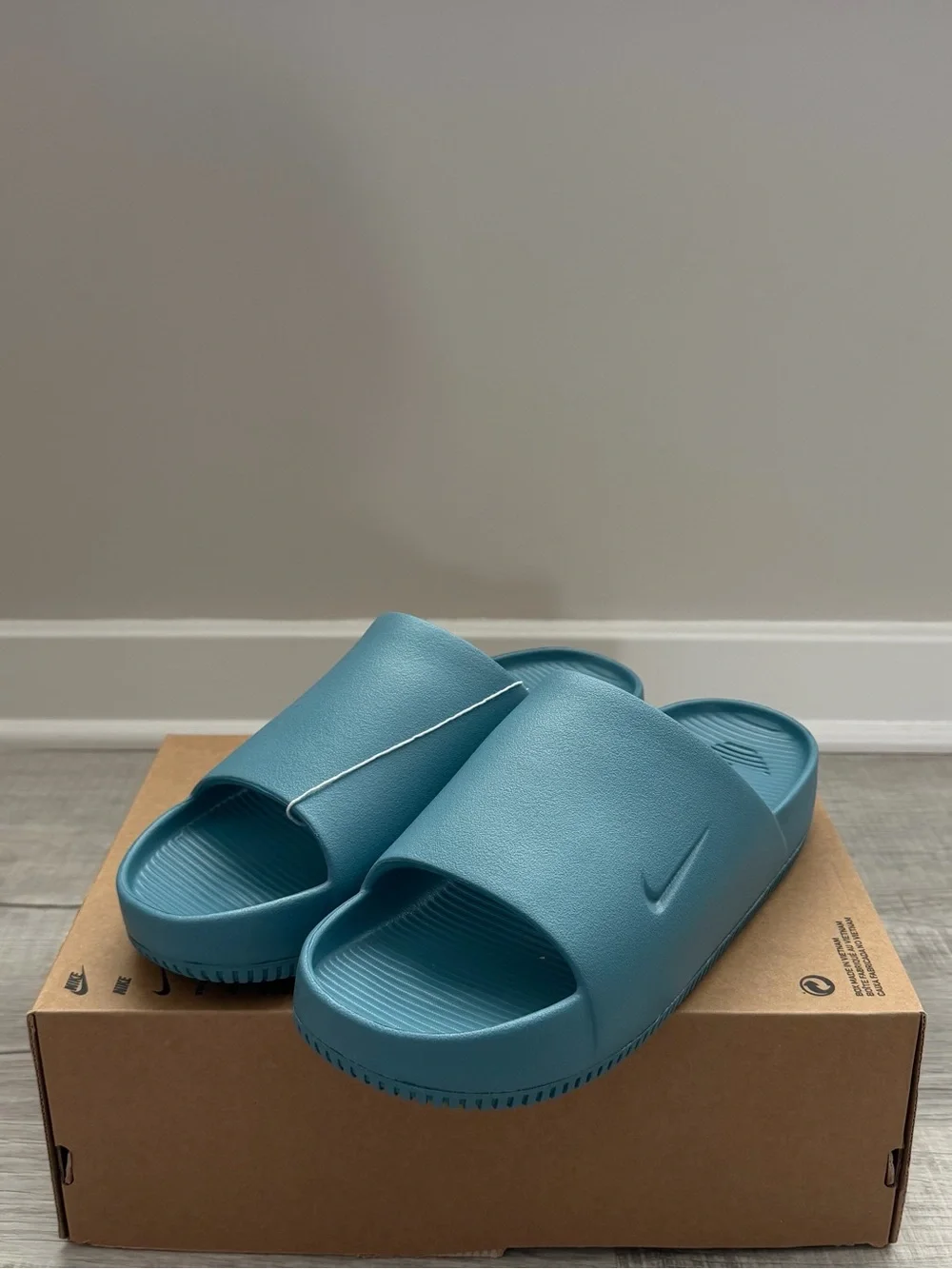 Nike Calm Slide “Smoky Blue/Smoky Blue”